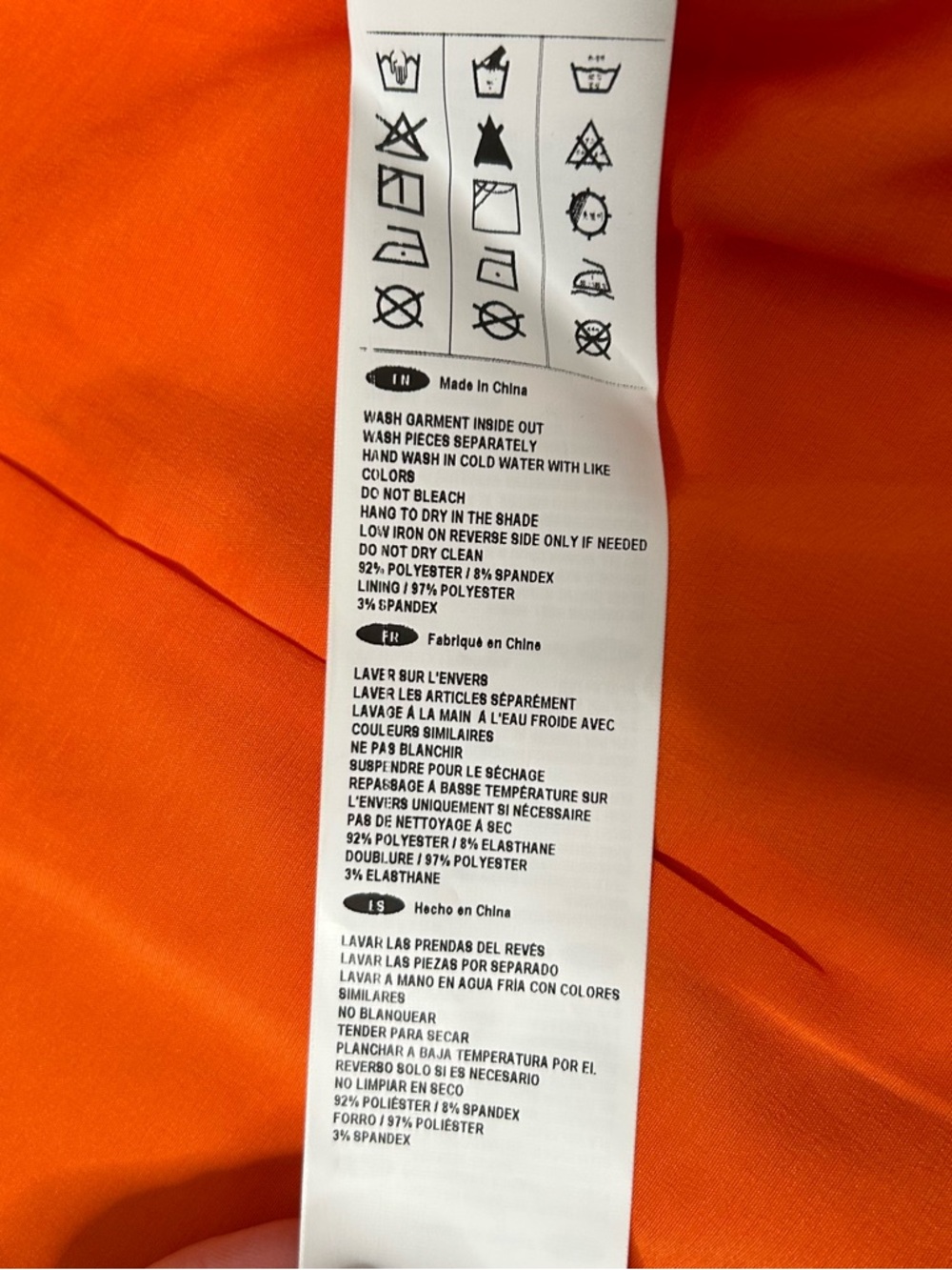 NWT Joseph Ribkoff Bright Orange Ruched-Sleeve Single-Button Blazer Size 8 Fall - Picture 4 of 10